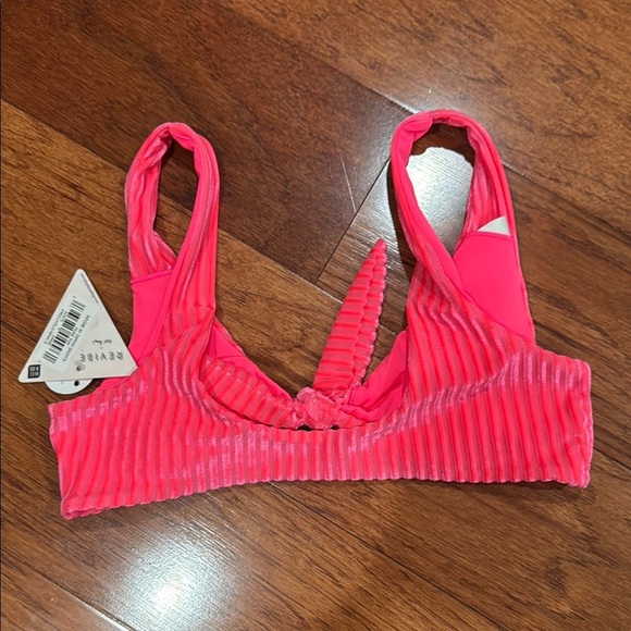 Dippin' Daisy's Hot Pink Bikini Top - Picture 3 of 4